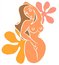 Free Abstract Nude Woman Flowers Royalty Free Stock Photos - 2807088