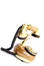 Free Old Gold Telephone Stock Image - 2815191