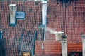 Free Roofs And Pipes Royalty Free Stock Image - 2822076