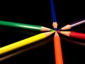 Free Colored Pencils Royalty Free Stock Photos - 2823078