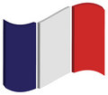 Free Abstract France Flag Royalty Free Stock Photography - 2832397