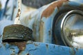 Free Blue Old-fashioned Car Stock Photo - 2838390