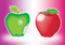Free Red And Green Apple Ground Stock Photo - 2838970
