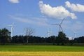 Free Windmill Farm Royalty Free Stock Photo - 2842675