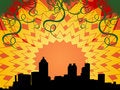 Free Skyline Royalty Free Stock Images - 2854899