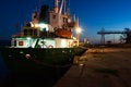 Free Ship At Harbor At Dusk Royalty Free Stock Photo - 2855705