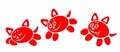 Free Three Red Cats Royalty Free Stock Photo - 2866745