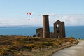 Free Para Glider And Tin Mine Royalty Free Stock Photos - 2877748