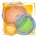 Free Paint Brush Circles Tile Royalty Free Stock Images - 2887499