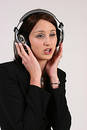 Free Businesswoman Listening To Her Favorite Music Royalty Free Stock Photography - 293137