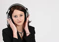Free Businesswoman Listening To Her Favorite Music Royalty Free Stock Images - 293139