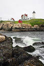 Free Cape Neddick Lighthouse, Maine Royalty Free Stock Photos - 296088