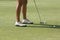 Free Lady Golf Putting Stock Photo - 2901480