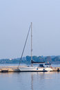 Free Yacht Ashore Royalty Free Stock Photography - 2910577