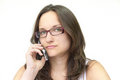 Free Girl Talking On Phone Stock Photo - 2911100