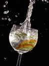 Free Splash Of Kiwi Royalty Free Stock Photos - 2915198