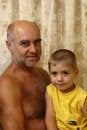 Free Senior Man With A Grandson Stock Images - 2923464
