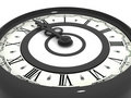 Free Clock. Midnight Royalty Free Stock Image - 2935486