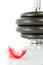 Free Dumbbell And Feather Isolated Royalty Free Stock Photo - 2931375