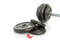 Free Iron Dumbbells And Feather Royalty Free Stock Photo - 2931405