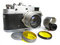 Free Vintage Camera With Photofilte Stock Images - 2935734