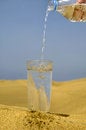 Free Fresh Water And Desert Stock Image - 2946761