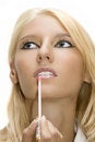 Free Girl Make Her Make-up Stock Photography - 2951012