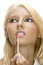Free Girl Make Her Make-up Stock Photography - 2951012