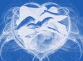 Free Hanging Rose In A Heart Royalty Free Stock Images - 2961429