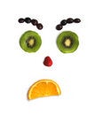 Free Funny Face From Fruit Royalty Free Stock Photos - 2964198