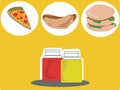 Free Junk Food 2 Royalty Free Stock Photo - 2965185