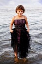 Free Holding Up The Skirt Royalty Free Stock Photography - 2967497