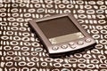 Free Pda Over Binary Code Stock Images - 2969444