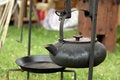 Free Antique Cast-iron Kettle Royalty Free Stock Image - 2975766