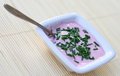 Free Yogurt Sauce With Parsley Stock Photo - 2982170