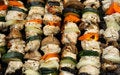 Free Barbecue With Vegetables Stock Photography - 2982982