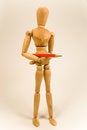 Free Wooden Drawing Doll Stock Images - 2985374