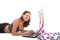 Free Woman Enjoying With Her Laptop Stock Image - 2980771
