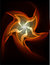 Free Fire Star Royalty Free Stock Photography - 2981597
