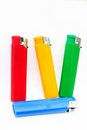 Free Four Cigarette Lighter Royalty Free Stock Photo - 2991735