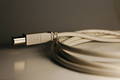 Free Coiled USB Cable Stock Image - 302051