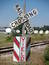 Free Old Railroad Crossbucks Royalty Free Stock Photography - 305927