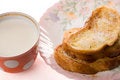 Free Toast And Milk Royalty Free Stock Photography - 3002817