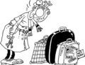 Free Man With Suitcases Stock Photography - 3008212