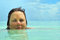 Free Woman Swimming In Open Ocean Royalty Free Stock Photos - 3007198