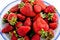 Free Strawberry On The Plate Stock Photography - 3011412