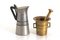 Free Coffee Kettle And Very Old Gri Stock Photos - 3015743