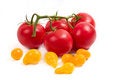 Free Red And Yellow Tomatoes Stock Photography - 3036102