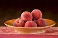 Free Bowl Of Peaches Stock Images - 3037384