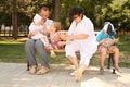 Free Grandparents And Grandchildren Stock Photos - 3058403